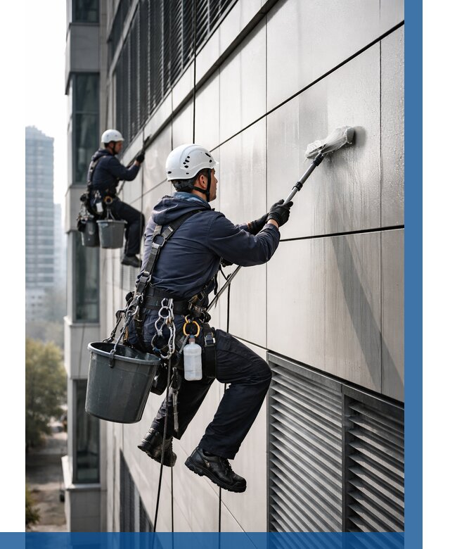 Мойка вентилируемого фасада в Красном Сулине от 255 р. | ВЫСОТНИК-Крл