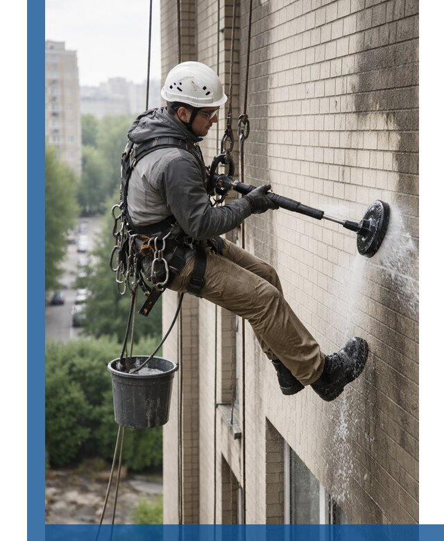 Очистка фасада от копоти в Красном Сулине профессионально и безопасно