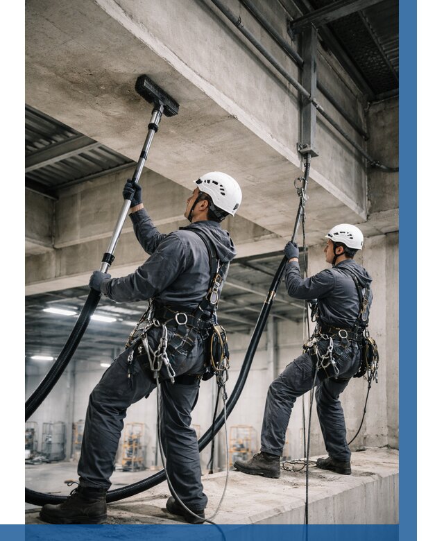 Обеспыливание потолочных конструкций в Красном Сулине от 255 р. |ВЫСОТНИК-Крл