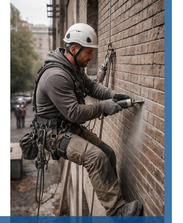 Расшивка кирпичных швов в Красном Сулине от 612 р. | ВЫСОТНИК-Крл