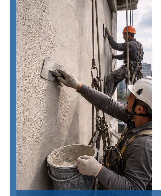 Декоративная штукатурка фасада с утеплением и защитой в Красном Сулине