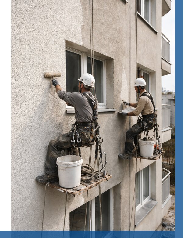 Нанесение короеда на фасад в Красном Сулине от 459 р. | ВЫСОТНИК-Крл