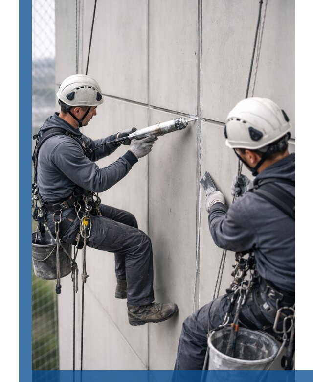 Первичная герметизация швов фасадов и кровель в Красном Сулине