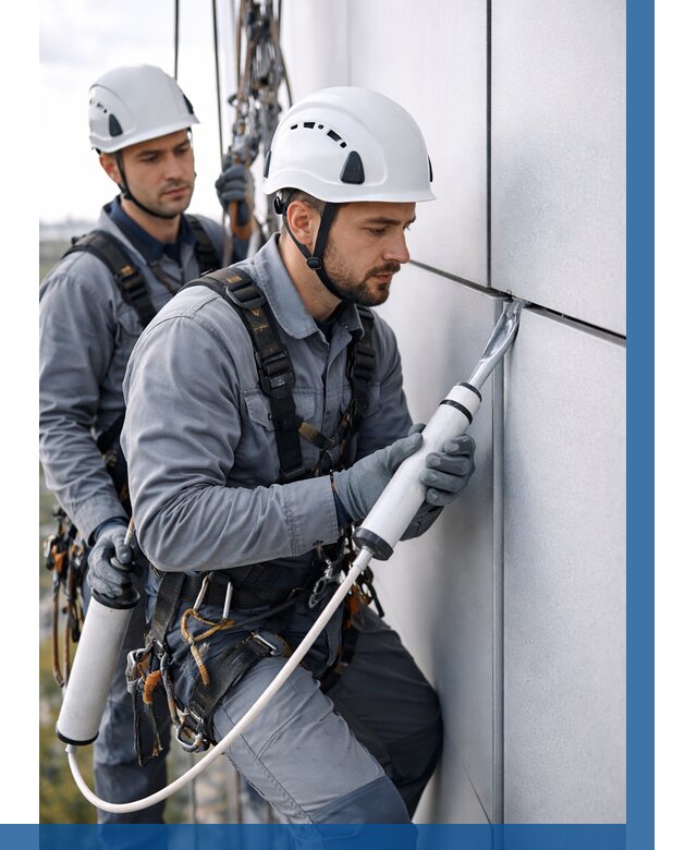 Герметизация швов вилатермом в Красном Сулине от 612 р. | ВЫСОТНИК-Крл