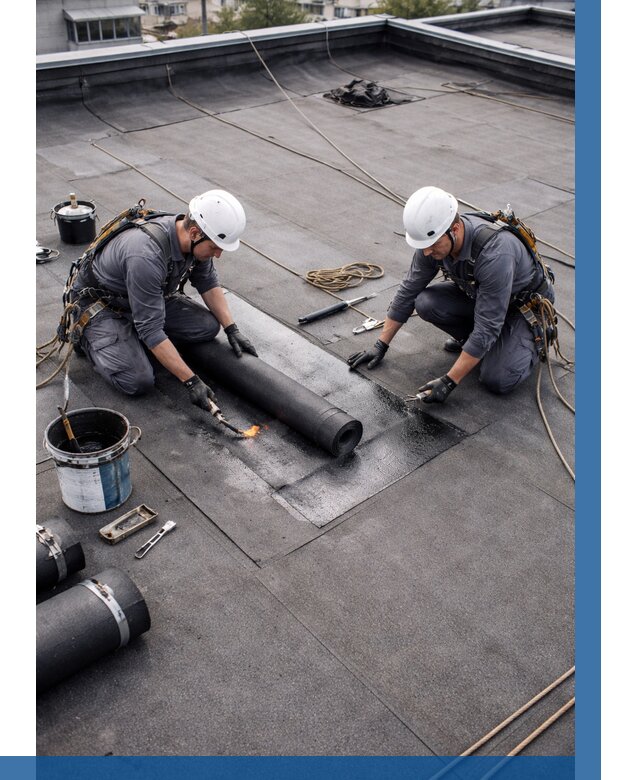 Ремонт мягкой кровли под ключ в Красном Сулине от 714 р. | ВЫСОТНИК-Крл