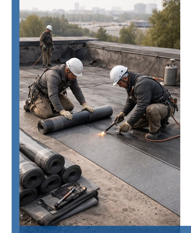 Монтаж мягкой кровли в Красном Сулине профессионально и надежно