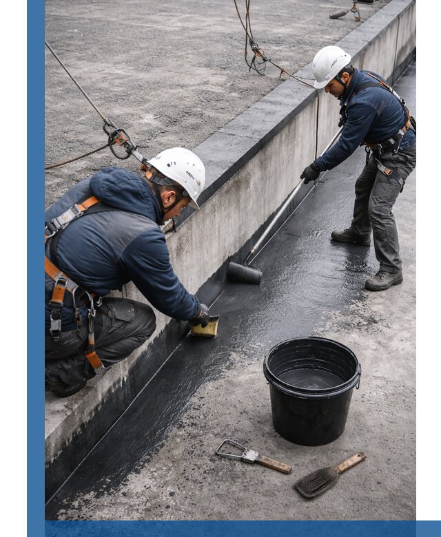 Гидроизоляция кровли жидкой резиной профессионально в Красном Сулине