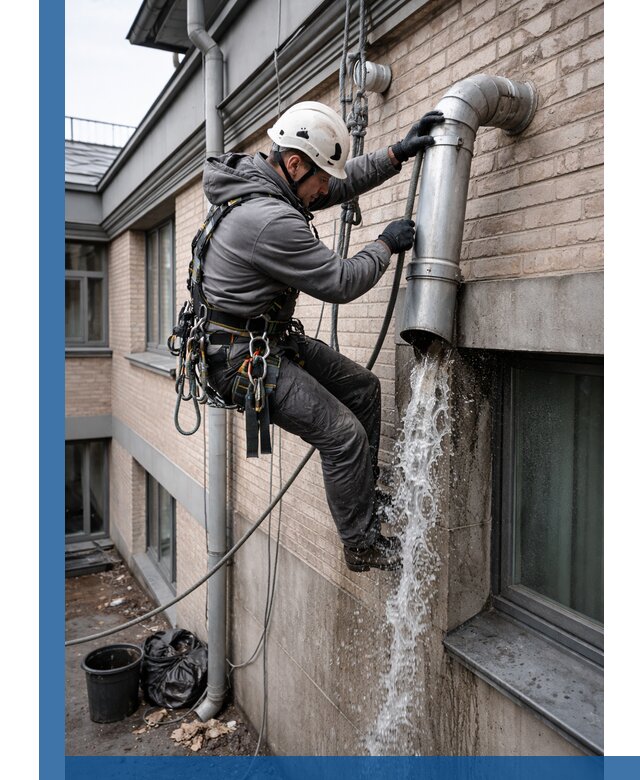 Профессиональная прочистка водосточных труб в Красном Сулине с гарантией