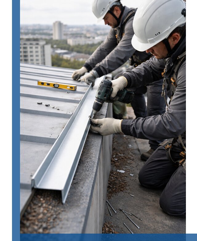 Монтаж капельника на кровле в Красном Сулине с гарантией качества