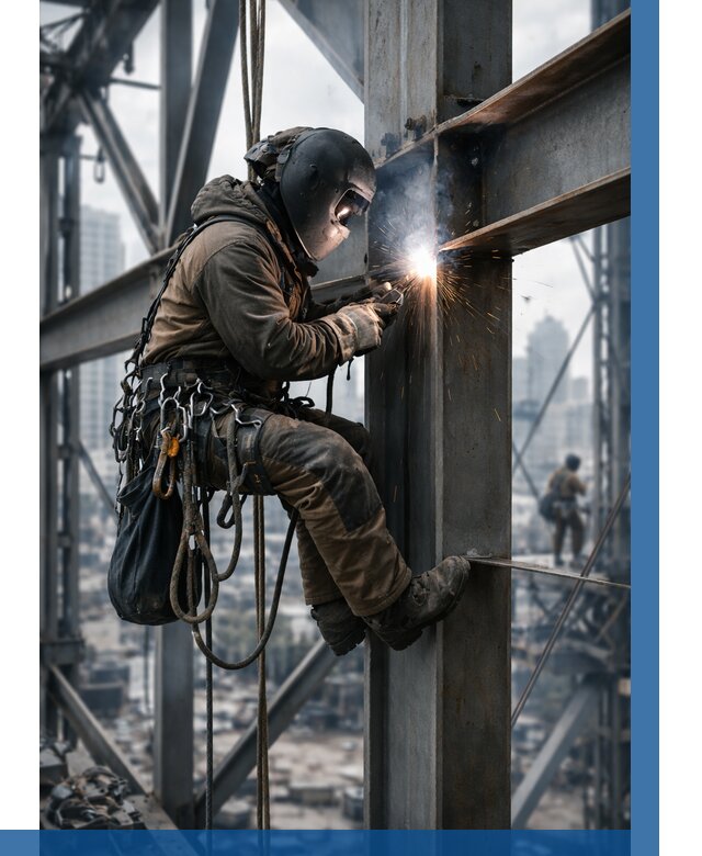 Высотные сварочные работы в Красном Сулине от 3572 р. | ВЫСОТНИК-Крл