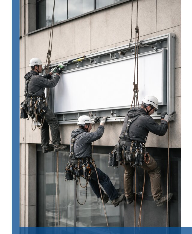 Профессиональный монтаж светового короба под ключ в Красном Сулине