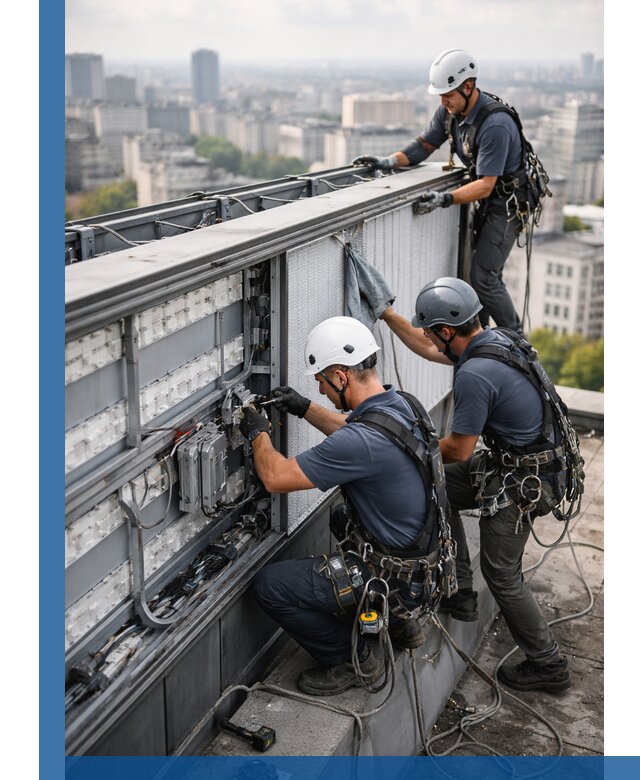 Профессиональное обслуживание крышной рекламы в Красном Сулине под ключ