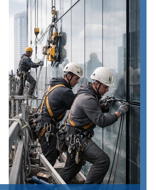 Структурное остекление фасадов в Красном Сулине от 9696 р. | ВЫСОТНИК-Крл