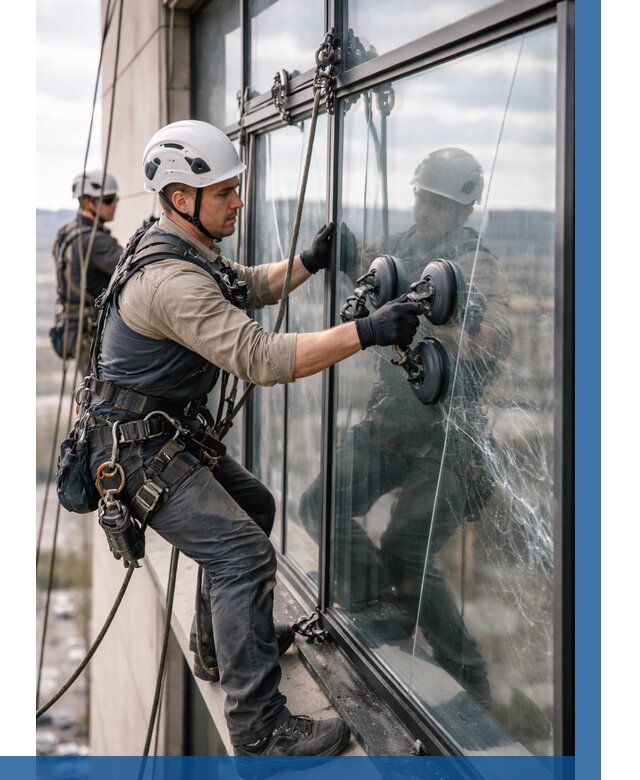 Замена стекла в витраже в Красном Сулине под ключ от 8675 р. | ВЫСОТНИК-Крл