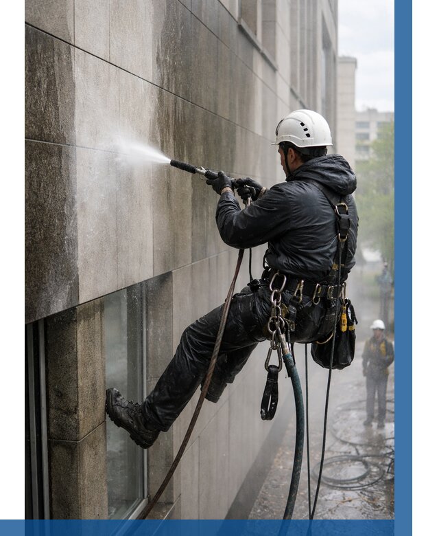 Гидроструйная очистка поверхностей в Красном Сулине от 868 р. | ВЫСОТНИК-Крл