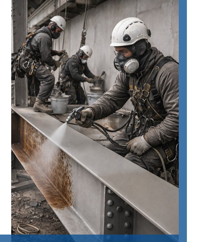 Антикоррозионная покраска металла в Красном Сулине от 714 р. | ВЫСОТНИК-Крл