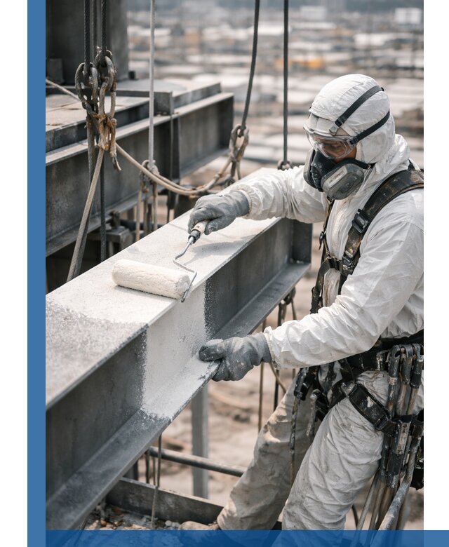 Профессиональная огнезащитная обработка металлоконструкций в Красном Сулине