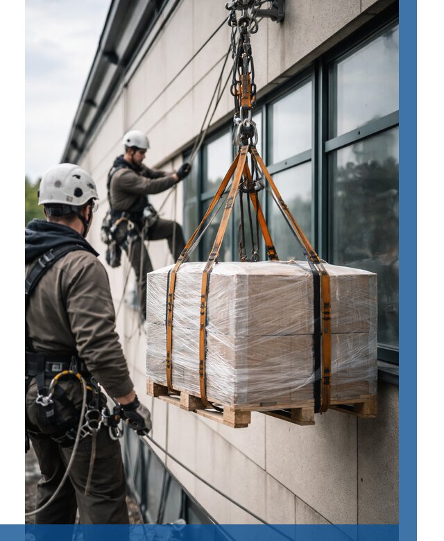 Подъем груза на высоту в Красном Сулине от 3062 р. | ВЫСОТНИК-Крл