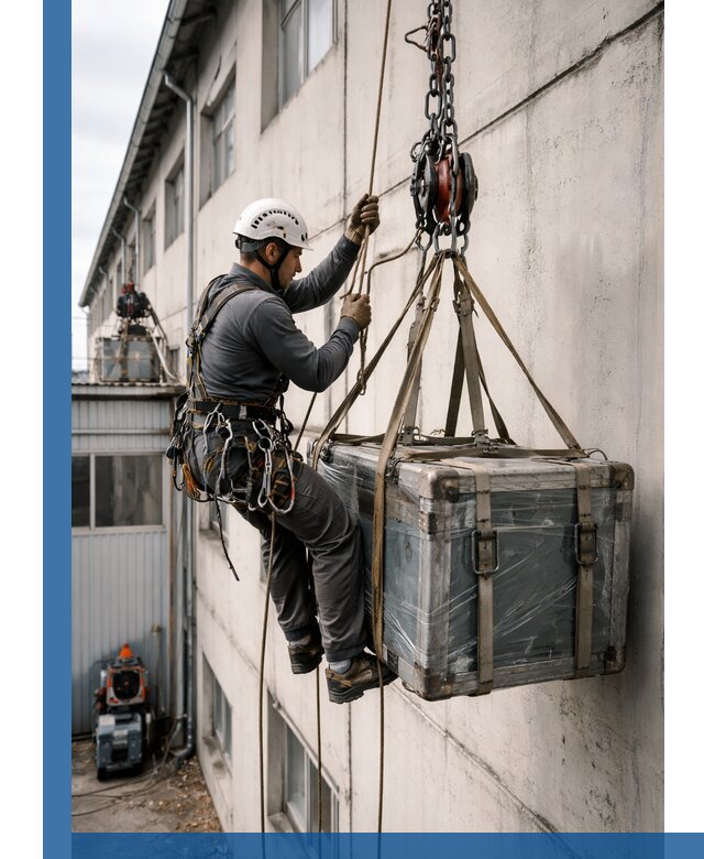 Подъем грузов на высоту в Красном Сулине для промышленных объектов