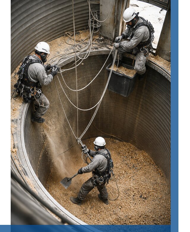 Чистка зерновых бункеров в Красном Сулине от 12247 р. | ВЫСОТНИК-Крл