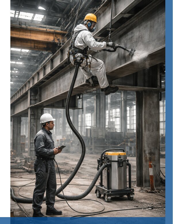 Обеспыливание конструкций в цехе в Красном Сулине от 4287 р. | ВЫСОТНИК-Крл