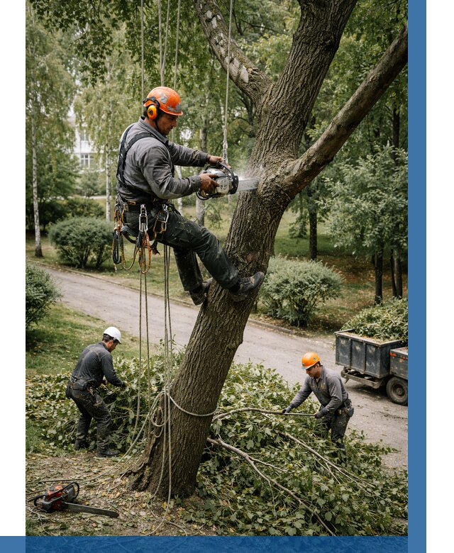 Кронирование деревьев в Красном Сулине от 6634 р. | ВЫСОТНИК-Крл