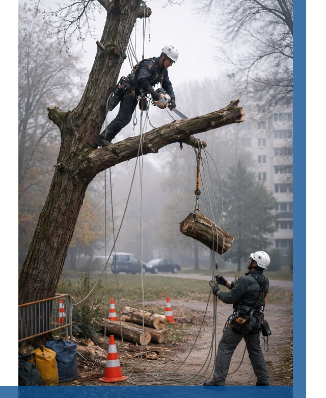 Удаление аварийных деревьев в Красном Сулине от 15309 р. | ВЫСОТНИК-Крл