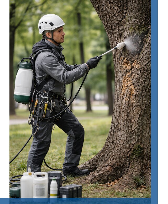 Обработка деревьев от вредителей в Красном Сулине от 4593 р. | ВЫСОТНИК-Крл