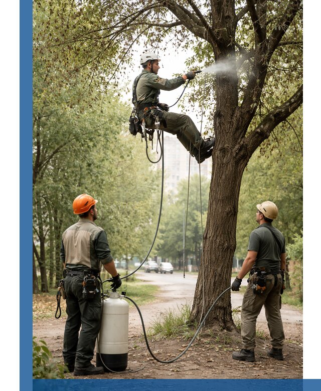 Обработка деревьев от вредителей в Красном Сулине профессиональная защита