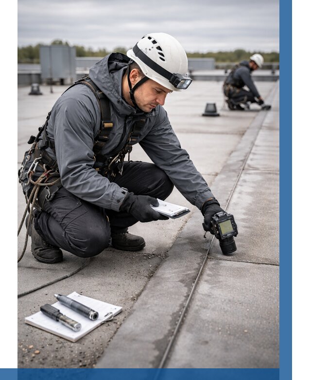 Обследование кровли на протечки в Красном Сулине от 4593 р. | ВЫСОТНИК-Крл