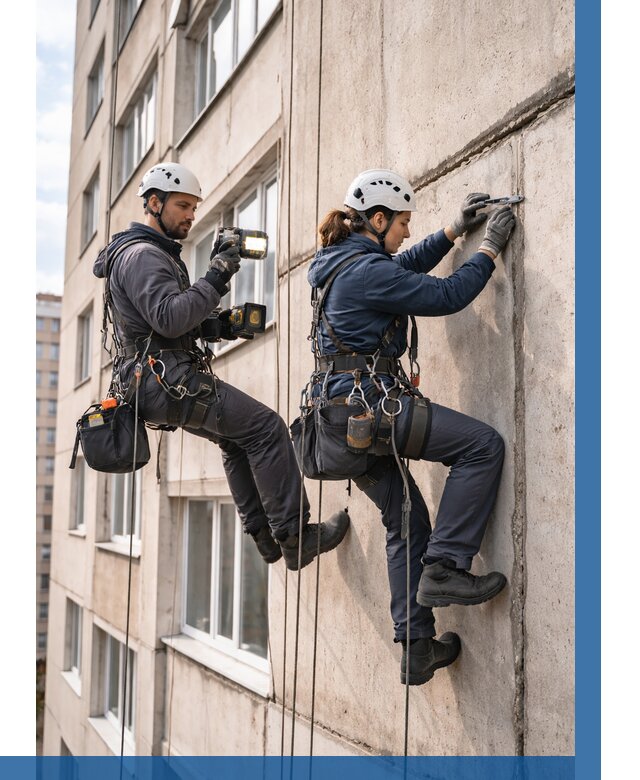 Обследование межпанельных швов в Красном Сулине от 1837 р. | ВЫСОТНИК-Крл