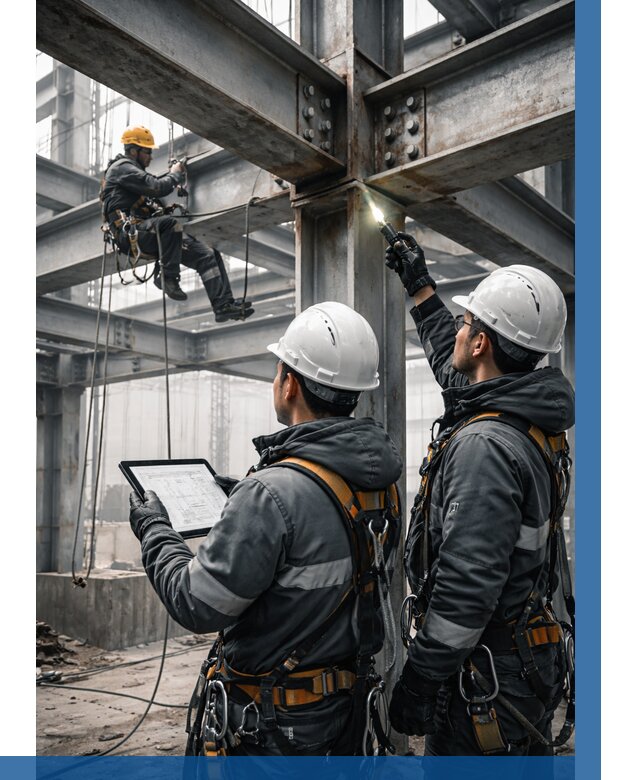 Обследование металлоконструкций в Красном Сулине от 5613 р. | ВЫСОТНИК-Крл