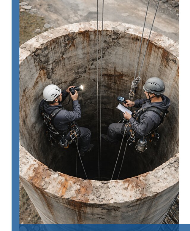 Обследование дымовой трубы: диагностика и оценка состояния в Красном Сулине